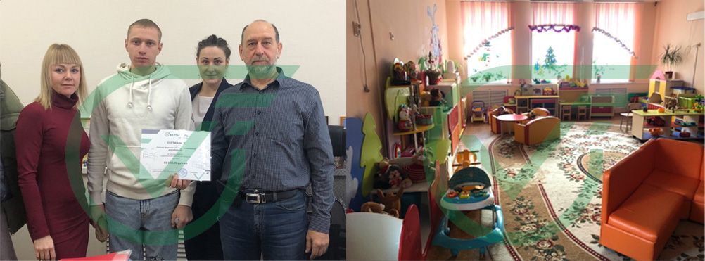ТД «Вертикаль» поздравил воспитанников Дзержинского детского дома с Новым годом в Урени